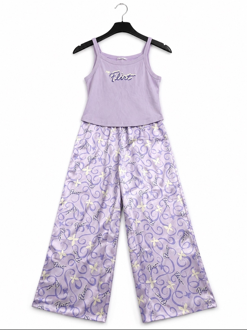 Softwear San Francisco Flirt Y2K Lavender Lounge Set M NWOT